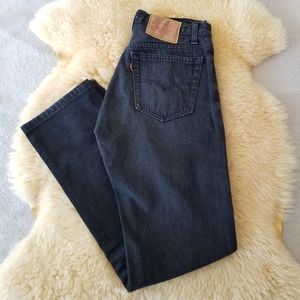 🌼 RARE Vintage Levi 501 Black Jeans